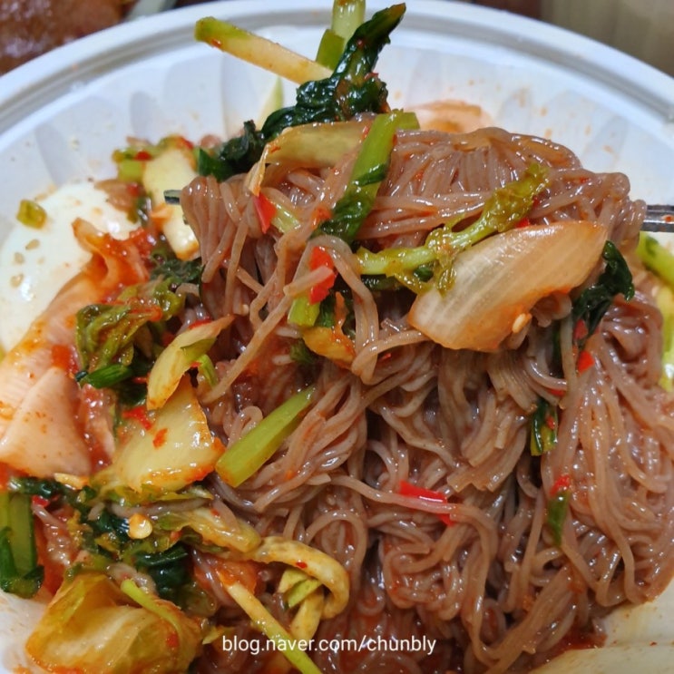  신림동 냉면 맛집 도토리면옥 쵝오시다
