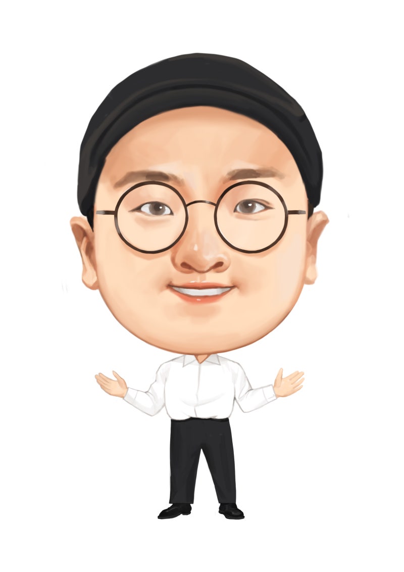 아프리카 비트코인 BJ 방송용 캐리커쳐 : 네이버 블로그