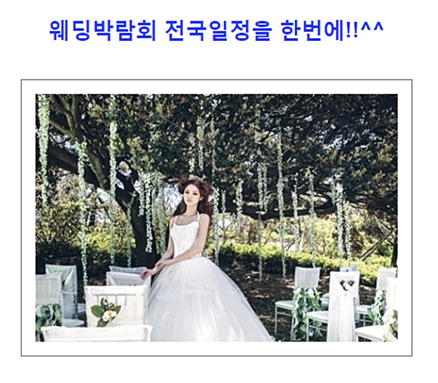  서울박람회 합리적인가격잡자 