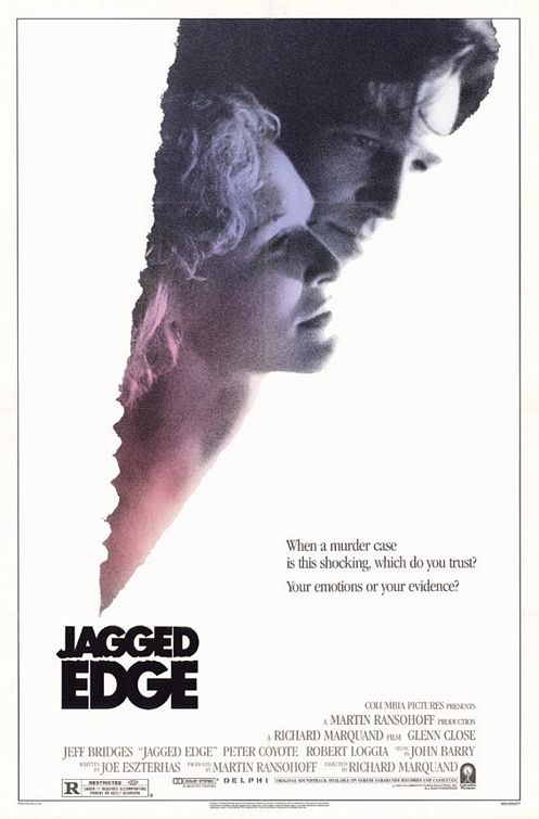 톱니바퀴의 칼날 [Jagged Edge] (1985) 아직 다듬어지지 않은 조 에즈터하스의 스릴러 원석