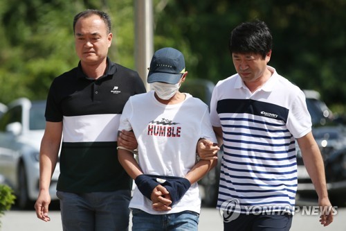 이주여성 무차별 폭행 남편 영장심사…"언어달라 감정쌓여" 변명