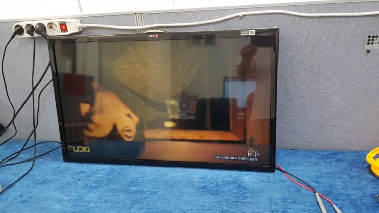  32LN540B tv화면 안보임, 고쳐봤어요