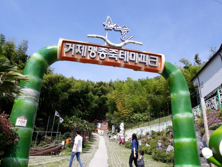  거제 맹종죽 테마파크에서 힐링하다