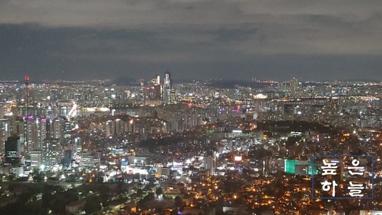 [서울]남산타워에서  명동까지 (남산야경,명동야경)