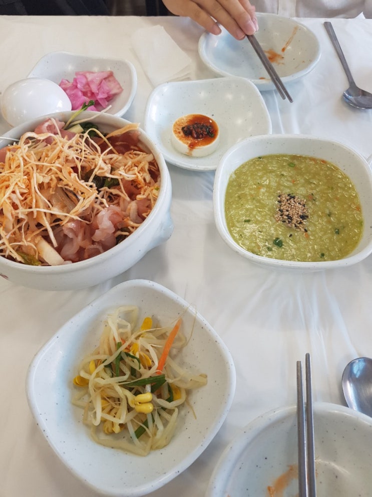  속초항아리물회