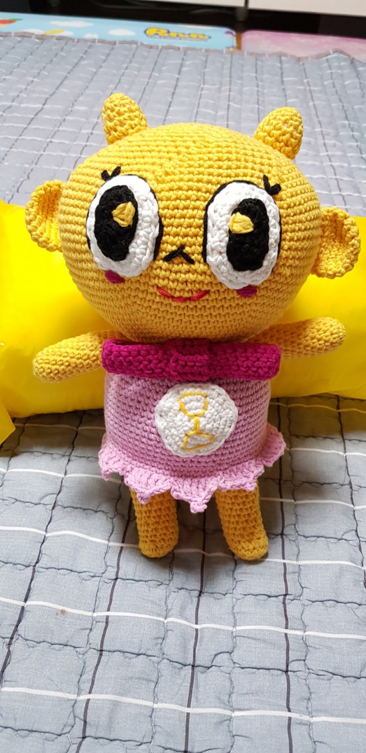  딸램 좋아하는 금비인형 만들었어요^-^