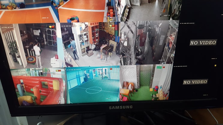 익산 어린이 이용시설 CCTV 시공 녹화기 교체및 카메라 4대추가