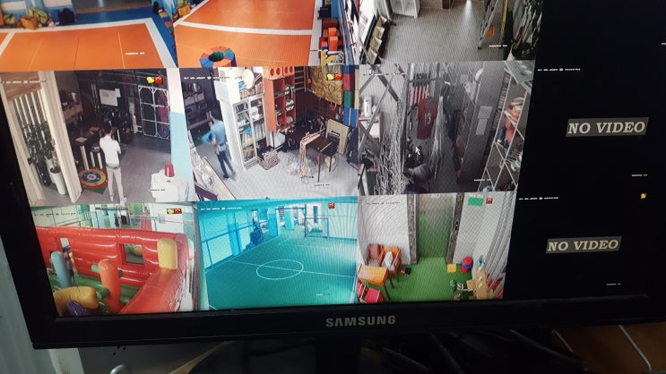  익산 어린이 이용시설 CCTV 시공 녹화기 교체및 카메라 4대추가