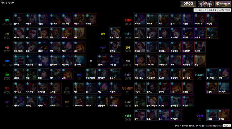 리그오브레전드 :: 롤토체스 시너지 가이드 (사이트공유)