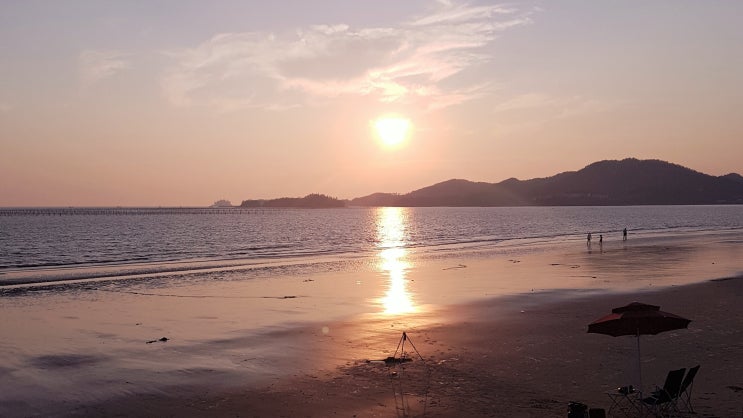  전남 신안 짱둥어 해수욕장 (문봉's 9st.노지 카라반 알빙)