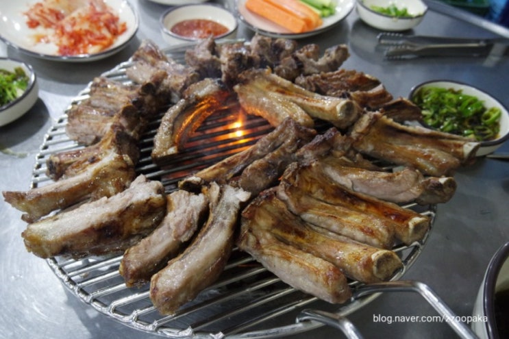  [용인, 구갈] 칼칼한 청양고추 간장소스 쪽갈비와 얼큰한 김치수제비 먹으러 기꺼이 달려가는 <예감쪽갈비>