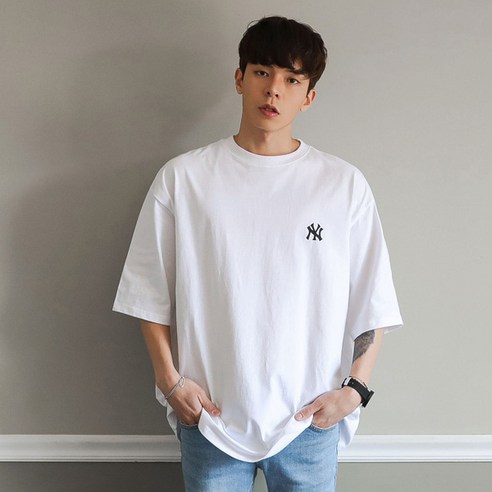  슈퍼스타아이 데일리 NY 오버핏 반팔티 반팔 티셔츠 [14,700원]