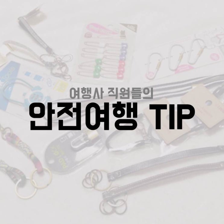  여행사 직원들의 여름휴가 안전여행 꿀팁!!
