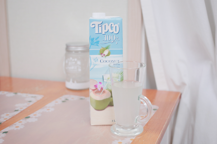  요즘 꾸준히 마시는 팁코 코코넛 워터!