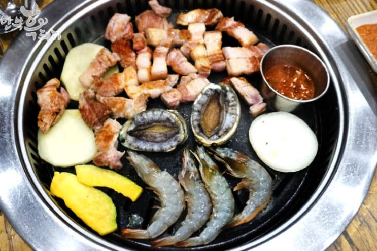  [산방산맛집] 스페셜한 흑돼지+해물이 한판에!