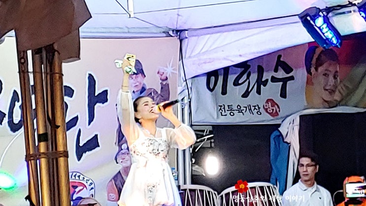  버드리 부여연꽃축제 공연 동영상 품바여신 다음공연은?
