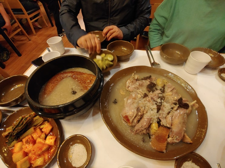 인천 계산동 맛집 - 백숙+도토리묵 후기