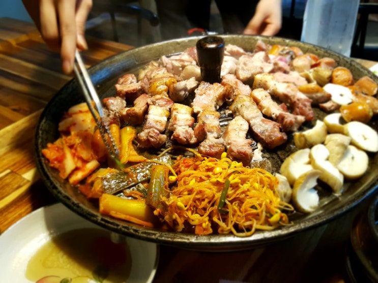  [광주양산동맛집] 솥뚜껑화덕구이집 삼겹살냠냠