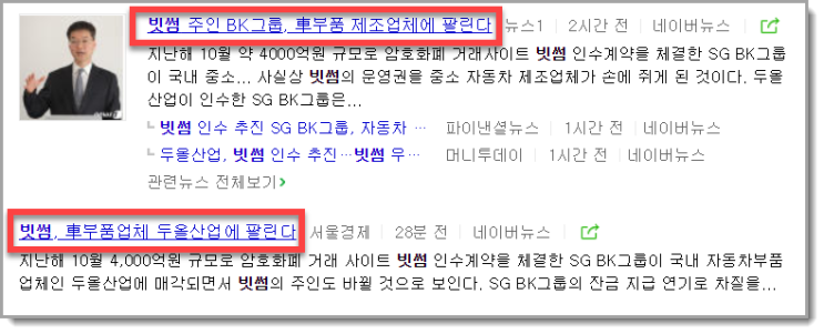  두올산업, 빗썸 품에 안다...빗썸관련주 동반 상승