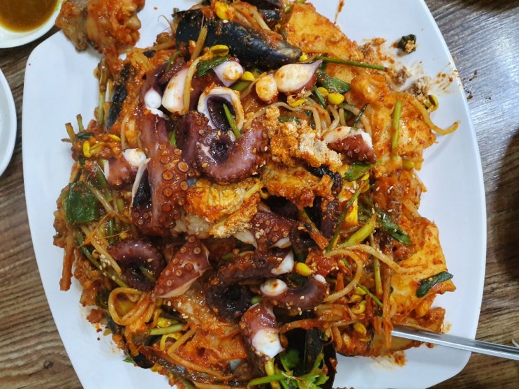  완전 개꿀맛 해물찜 발견 ~ ~ 서울3대아구찜 약수동 해물텀벙 !!!!