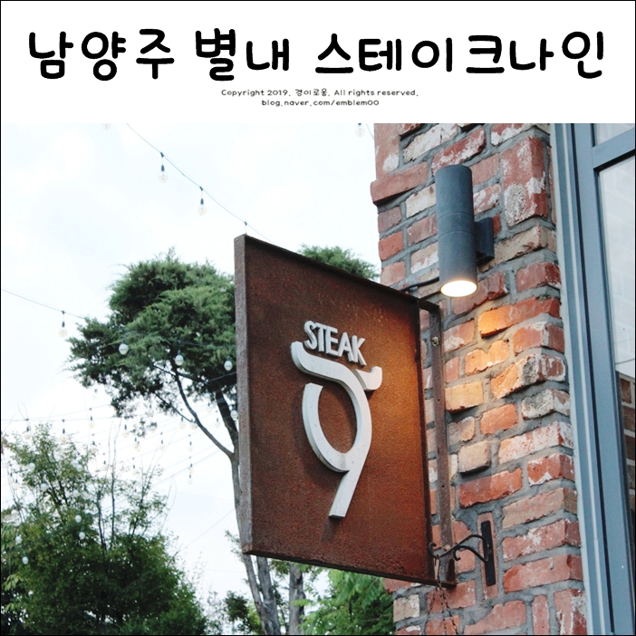 남양주 별내 맛집 스테이크나인 정용진맛집 추천 남양주 별내 맛집 스테이크나인 정용진맛집 추천