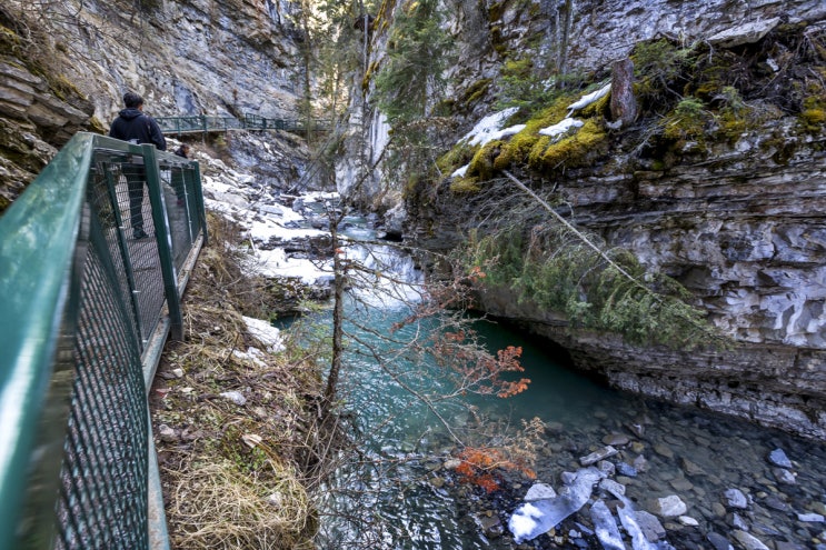  존스턴 캐니언 Johnston Canyon/로키국립공원내 밴프 유일한 협곡