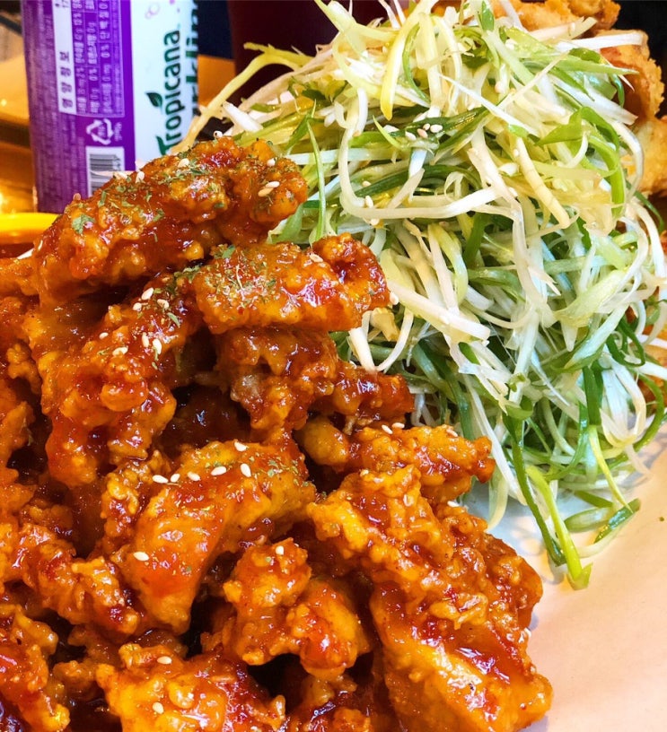  송정역치킨 회식에 빠질 수 없는 맛집 노랑통닭