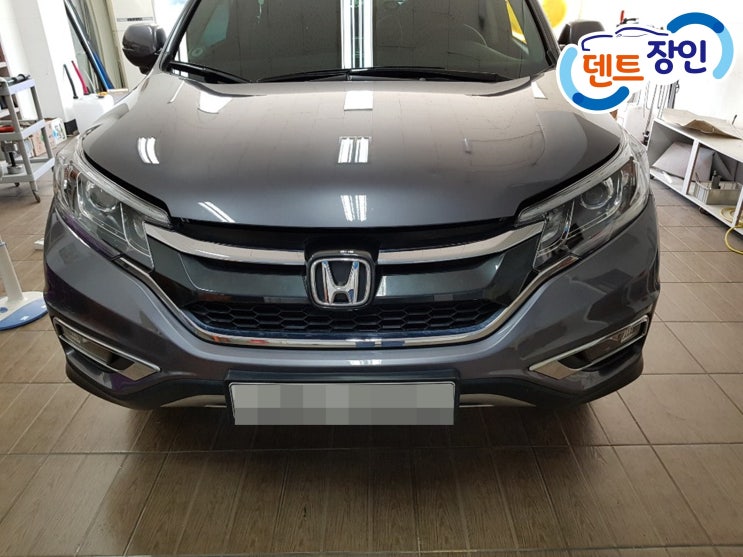  구미덴트 혼다SUV 본넷트 복원작업일지