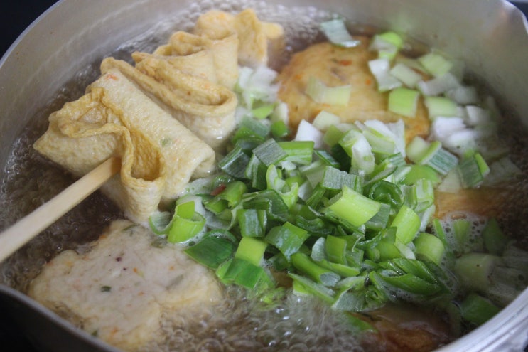  삼진어묵 창립프로모션으로 받아 어묵탕 만들기