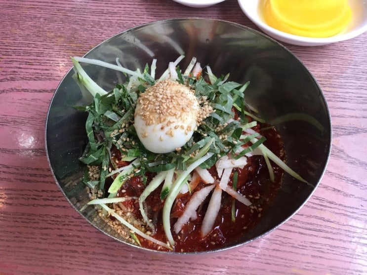  부평 냉모밀 추천맛집, 청실홍실 시원하게 비빔국수도!