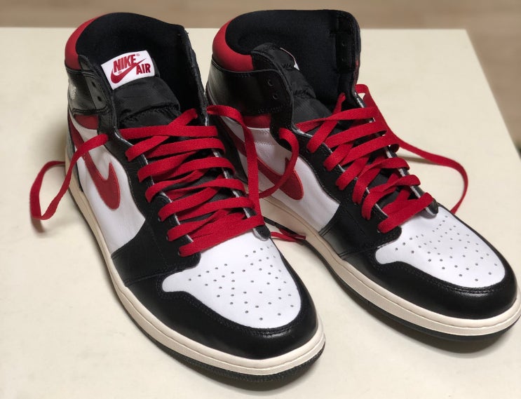  [패션 한량] 에어 조던 1 짐 레드, 리버스 시카고, SNS 당첨!, Air Jordan 1 Retro High OG 'Gym Red'