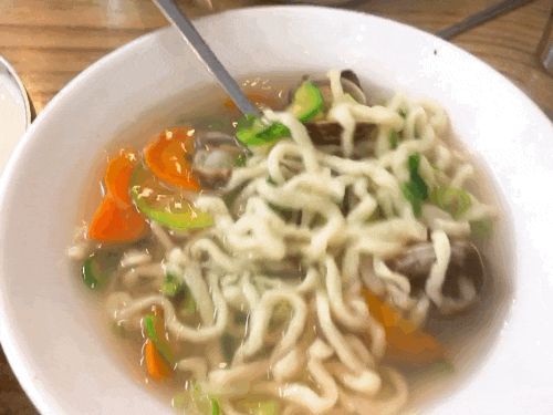 목포 하당 맛집 후루룩칼국수, 면발이 최고!