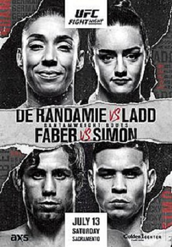  UFC on ESPN+ 13 데 란다미 vs. 래드 대진표