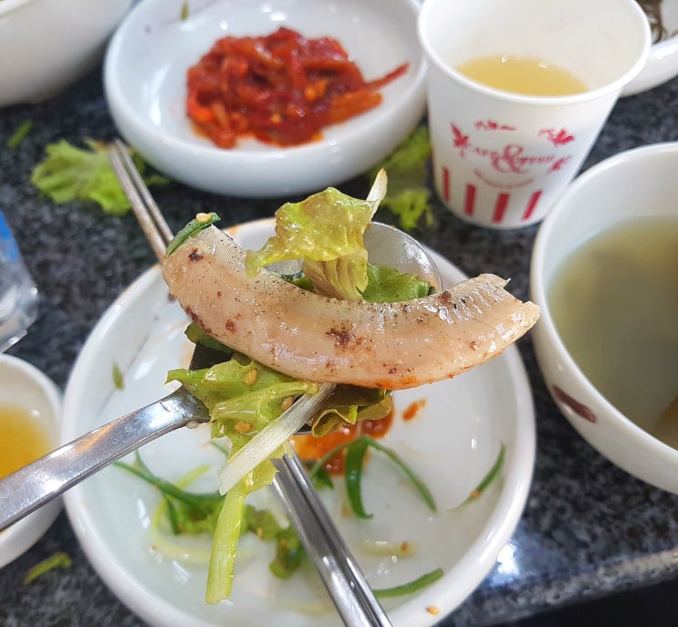  부산 기장 곰장어 양념구이 짚불구이 둘다 맛보고 온 후기