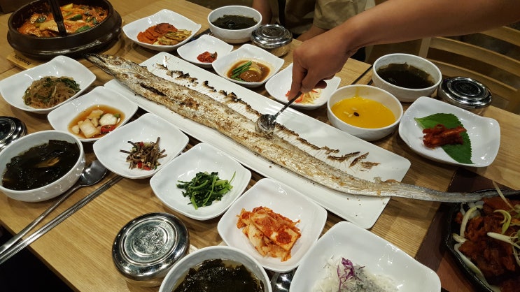  제주도맛집 통갈치화덕구이 모해~^^