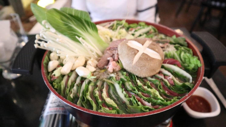  마산 합성동술집 '달빛' 밀푀유나베가 맛있는 곳