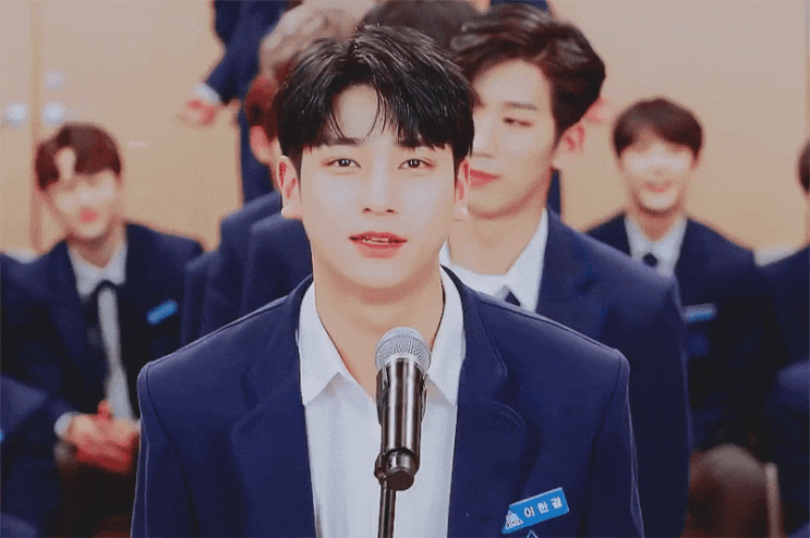  [프듀X] 알 수 없는 덤덤캐 이한결 모음집.jpgif
