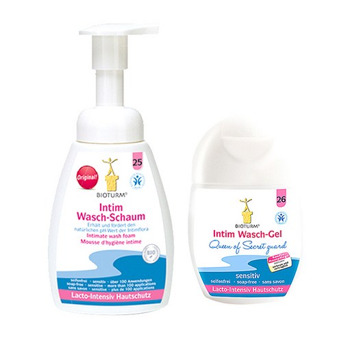  비오투름 인팀워시폼 여성청결제 250ml + 인팀젤75ml