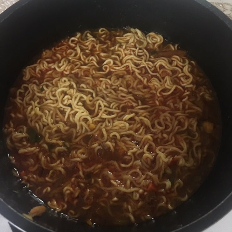  천러 라면 후기