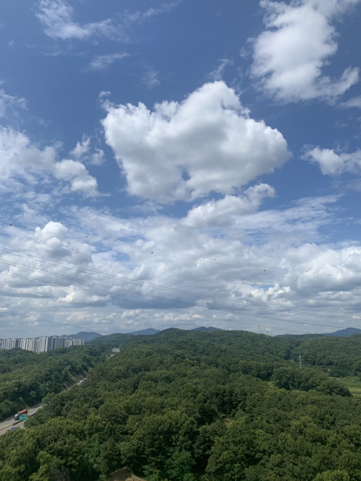  뭉게뭉게 구름
