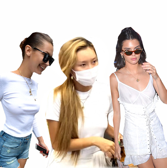  화사 가슴이 왜...오늘자 화사 공항패션 모티브로 쓰는 프리 더 니플 스타일링 모음
