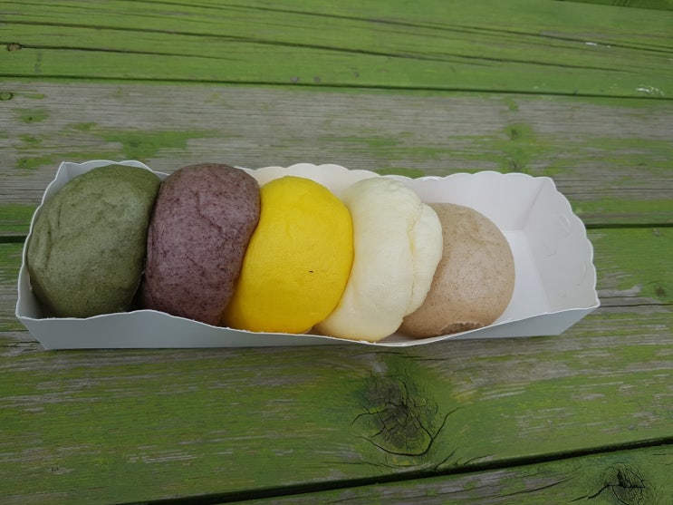  (강원도평창)봉평시장맛집 봉평메밀찐빵~~