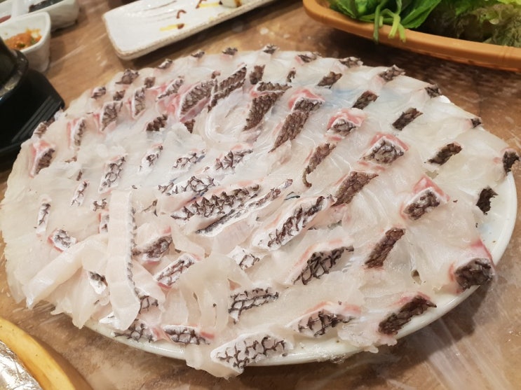  [부산/동래횟집] 특이한 식감의 '참돔유비끼' 를 맛볼 수 있는 회사랑횟집