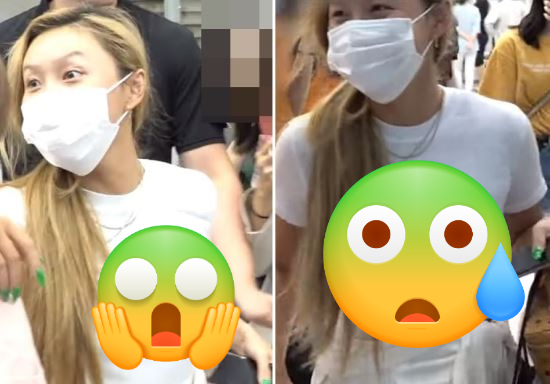  화사 공항 패션 논란에... 난...