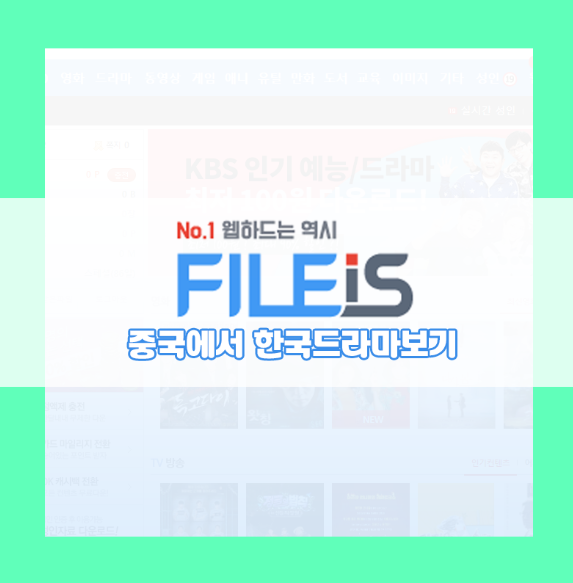  중국에서 한국드라마보기 똑똑한 사람들은 여기서 본대