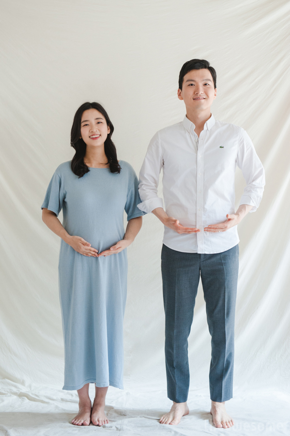  홍대 만삭사진 디어썸 인연의 시작