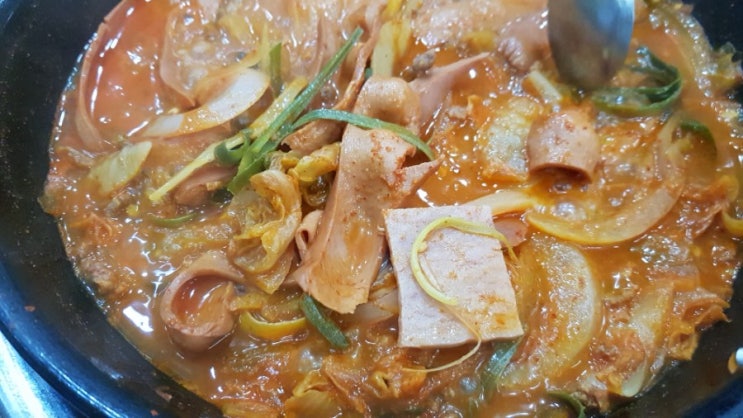  전주 송천동 [김미숙 부대찌개] :: 햄사리 추가는 당연하지!!