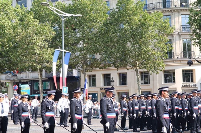 [France]7월 14일 파리 혁명 기념일 행사, 바스티유 데이 ①개선문