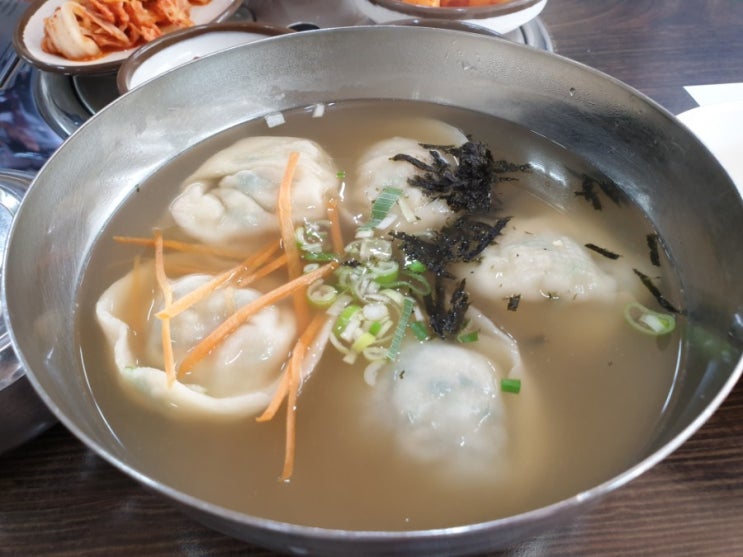 공주 맛집 - 착한식당 황해도손만두국 리얼 맛집 맞아욤