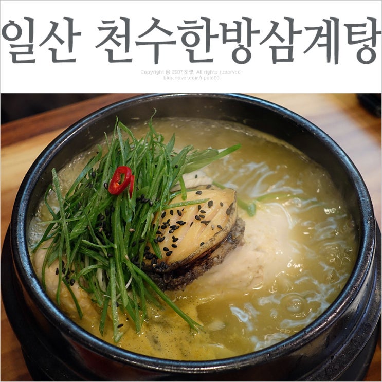  일산보양식 추천 배달도 되는 정발산삼계탕 맛집 천수한방삼계탕 먹고 여름 잘 버티기!